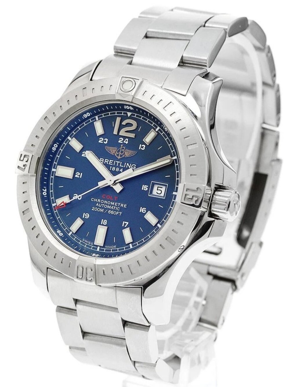 BREITLING Colt A17388 Date black Dial Automatic Men's Watch_961428